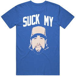 Ra Dickey Toronto Baseball Player Postseason Face Classic Cotton Unisex T Shirt
