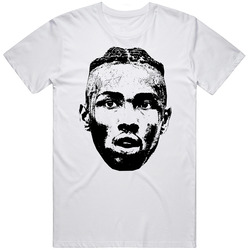 Harry Giles Big Face Silhouette Sacramento Basketball Fan Classic Cotton Unisex T Shirt