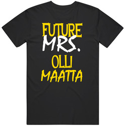 Olli Maatta Pittsburgh Future Mrs Hockey Classic Cotton Unisex T Shirt