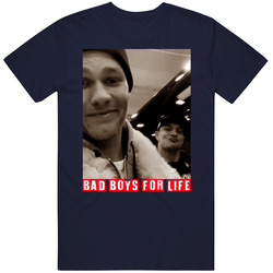 Tom Brady Gronk Instagram Bad Boys For Life New England Fan Classic Cotton Unisex T Shirt