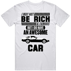 1984 Chevrolet Corvette C4 350 But I Do Have An Awesome Car Funny Classic Cotton Unisex T Shirt