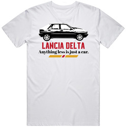 1988 Lancia Delta Integrale 8v B And W Anything Less Is Just A Car Classic Cotton Unisex T Shirt