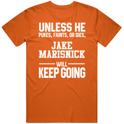 Jake Marisnick Keeps On Going Unless Miami Baseball Classic Cotton Unisex T Shirt