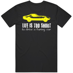Corvette Boring Car Classic Cotton Unisex T Shirt
