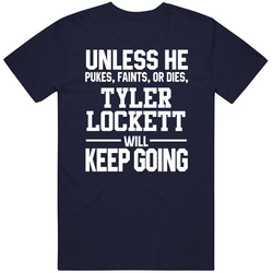 Tyler Lockett Keeps On Going Unless Seattle Football Classic Cotton Unisex T Shirt