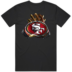 San Francisco Football Gloves Classic Cotton Unisex T Shirt