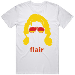 Ric Flair Silhouette White Classic Cotton Unisex T Shirt