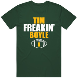 Tim Freakin Boyle Green Bay Football Fan Classic Cotton Unisex T Shirt