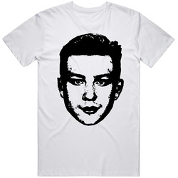Vince Dunn Big Face Silhouette St Louis Hockey Fan Classic Cotton Unisex T Shirt
