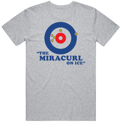 The Miracurl On Ice Usa Curling Team Fan Classic Cotton Unisex T Shirt The Miracurl On Ice Usa Curling Team Fan Classic Cotton Unisex T Shirt