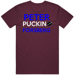 Peter Forsberg Colorado Puckin Hockey Classic Cotton Unisex T Shirt