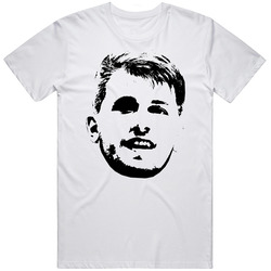 Luka Doncic Big Face Silhouette Dallas Basketball Fan Classic Cotton Unisex T Shirt