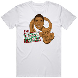 The Greek Freak 34 Giannis Antetokounmpo Milwaukee Basketball Pointing Classic Cotton Unisex T Shirt