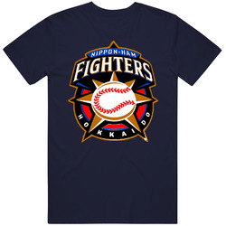 Hokkaido Nippon Ham Fighters Classic Cotton Unisex T Shirt