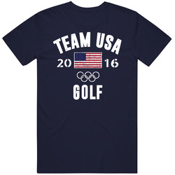 United States Usa Golf Rio 2016 Olympic Team Support Classic Cotton Unisex T Shirt