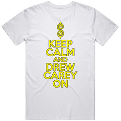 Keep Calm And Drew Carey On Classic Cotton Unisex T Shirt Keep Calm And Drew Carey On Classic Cotton Unisex T Shirt