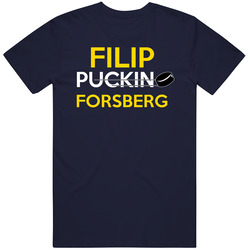 Filip Forsberg Nashville Puckin Hockey Classic Cotton Unisex T Shirt
