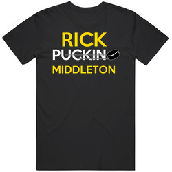 Rick Middleton Boston Puckin Hockey Classic Cotton Unisex T Shirt