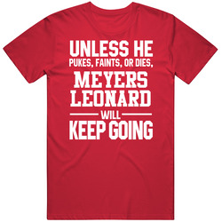 Meyers Leonard Keeps On Going Unless Basketball Portland Classic Cotton Unisex T Shirt