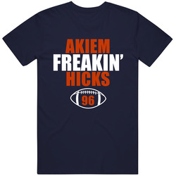 Akiem Freakin Hicks Chicago Football Fan Classic Cotton Unisex T Shirt