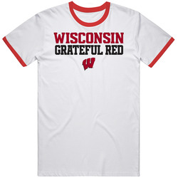 Wisconsin Greatful Red Basketball Fans Final Four Classic Cotton Unisex T Shirt
