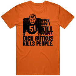 Dick Butkus Chicago Defense Football Legend Classic Cotton Unisex T Shirt