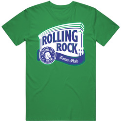 Rolling Rock Extra Pale Beer Alcohol Drink Classic Cotton Unisex T Shirt