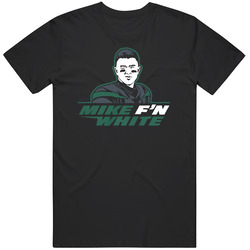 Mike Fn White Football Fan Classic Cotton Unisex T Shirt