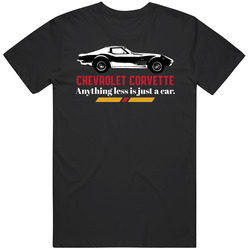 1972 Chevrolet Corvette C3 Stingray Zr 1 Anything Less Is Just A Car Fan Classic Cotton Unisex T Shirt