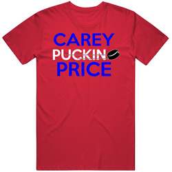 Carey Price Montreal Puckin Hockey Classic Cotton Unisex T Shirt