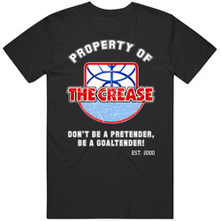 The Crease Goaltending Academy Hockey Goalie Classic Cotton Unisex T Shirt