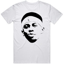 Tyrone Wallace Big Face Silhouette Los Angeles C Basketball Fan Classic Cotton Unisex T Shirt