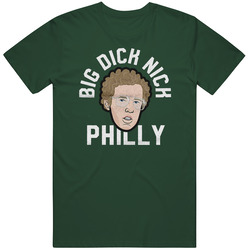 Big Dick Nick Philly Philadelphia Eagles Nick Foles Classic Cotton Unisex T Shirt