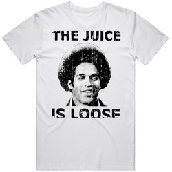 Oj Simpson Free Oj Granted Parole Juice Is Loose Freedom White Classic Cotton Unisex T Shirt
