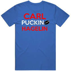 Carl Hagelin New York Puckin Hockey Classic Cotton Unisex T Shirt