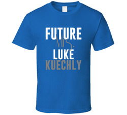 Future Mrs Luke Kuechly Carolina Football Classic Cotton Unisex T Shirt