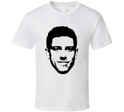 Charlie Coyle Big Face Silhouette Minnesota Hockey Fan Classic Cotton Unisex T Shirt