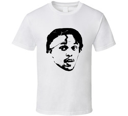 Damion Lee Big Face Silhouette Golden State Basketball Fan Classic Cotton Unisex T Shirt