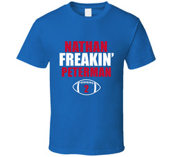 Nathan Freakin Peterman Buffalo Football Funny Fan Classic Cotton Unisex T Shirt