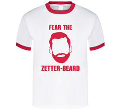 Henrik Zetterberg Zetterbeard Detroit Hockeytown Classic Cotton Unisex T Shirt