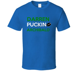 Darren Archibald Vancouver Puckin Hockey Classic Cotton Unisex T Shirt