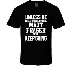 Matt Fraser Keeps On Going Unless Hockey Boston Classic Cotton Unisex T Shirt