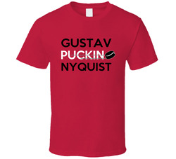 Gustav Nyquist Detroit Puckin Hockey Classic Cotton Unisex T Shirt