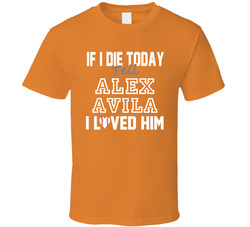 If I Die Tell Alex Avila I Loved Him 2014 Detroit Baseball Classic Cotton Unisex T Shirt