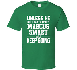 Marcus Smart Keeps On Going Unless Basketball Boston Classic Cotton Unisex T Shirt