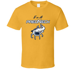 I'm A Predneck Nashville Playoffs Fan Hockey Cool Classic Cotton Unisex T Shirt