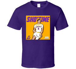 Lonzo Ball Showtime Los Angeles  Fan Basketball Gift Classic Cotton Unisex T Shirt