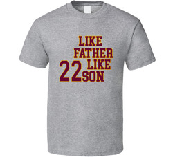 Larry Nance Like Father Like Son 22 Vintage Basketball Classic Cotton Unisex T Shirt