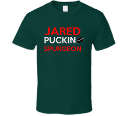 Jared Spurgeon Minnesota Puckin Hockey Classic Cotton Unisex T Shirt