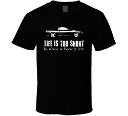 1988 Toyota Supra 3 0 Turbo Life Is Too Short Retro Vintage Car Fan Classic Cotton Unisex T Shirt